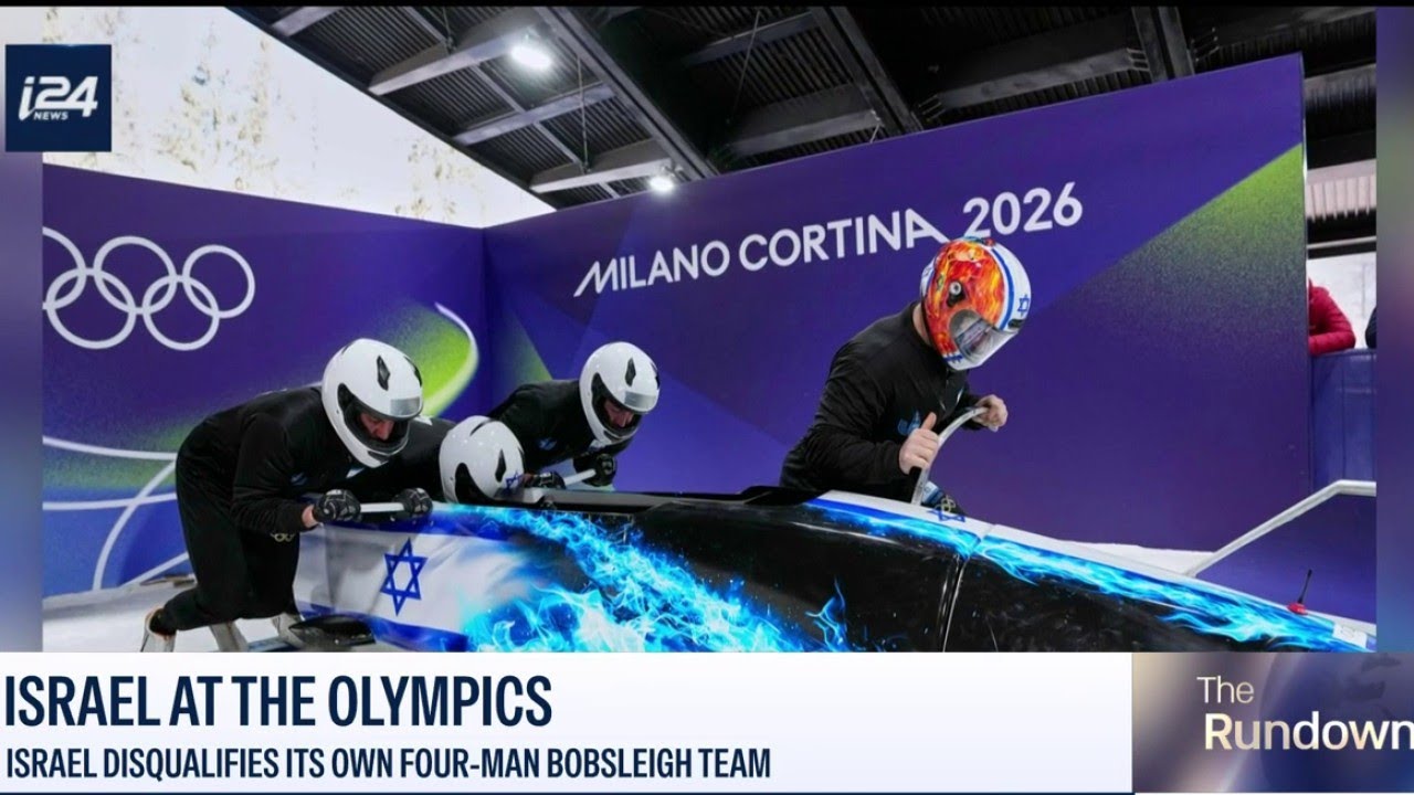 Israel disqualifies its own Olympic bobsleigh team on the day of the race