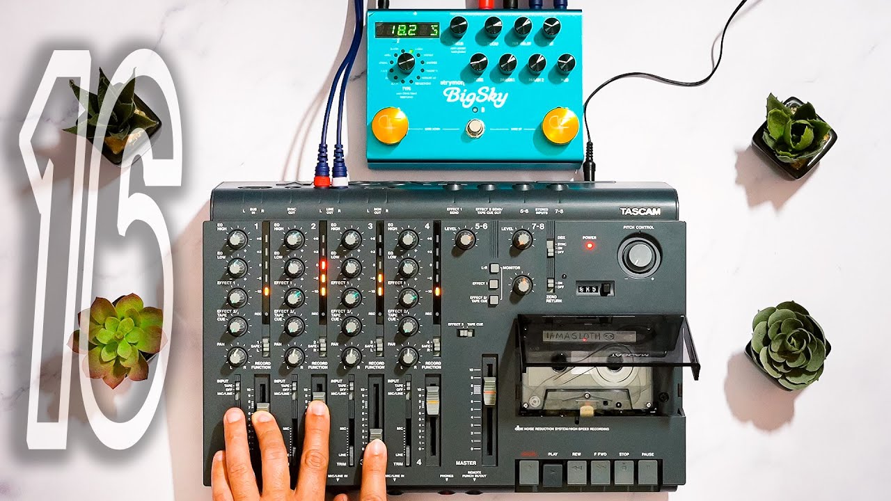 TAPE ORCHESTRA // CASSETTE LOOPS || Drone #16 [Tascam Portastudio / Strymon BigSky] Liminal Spaces