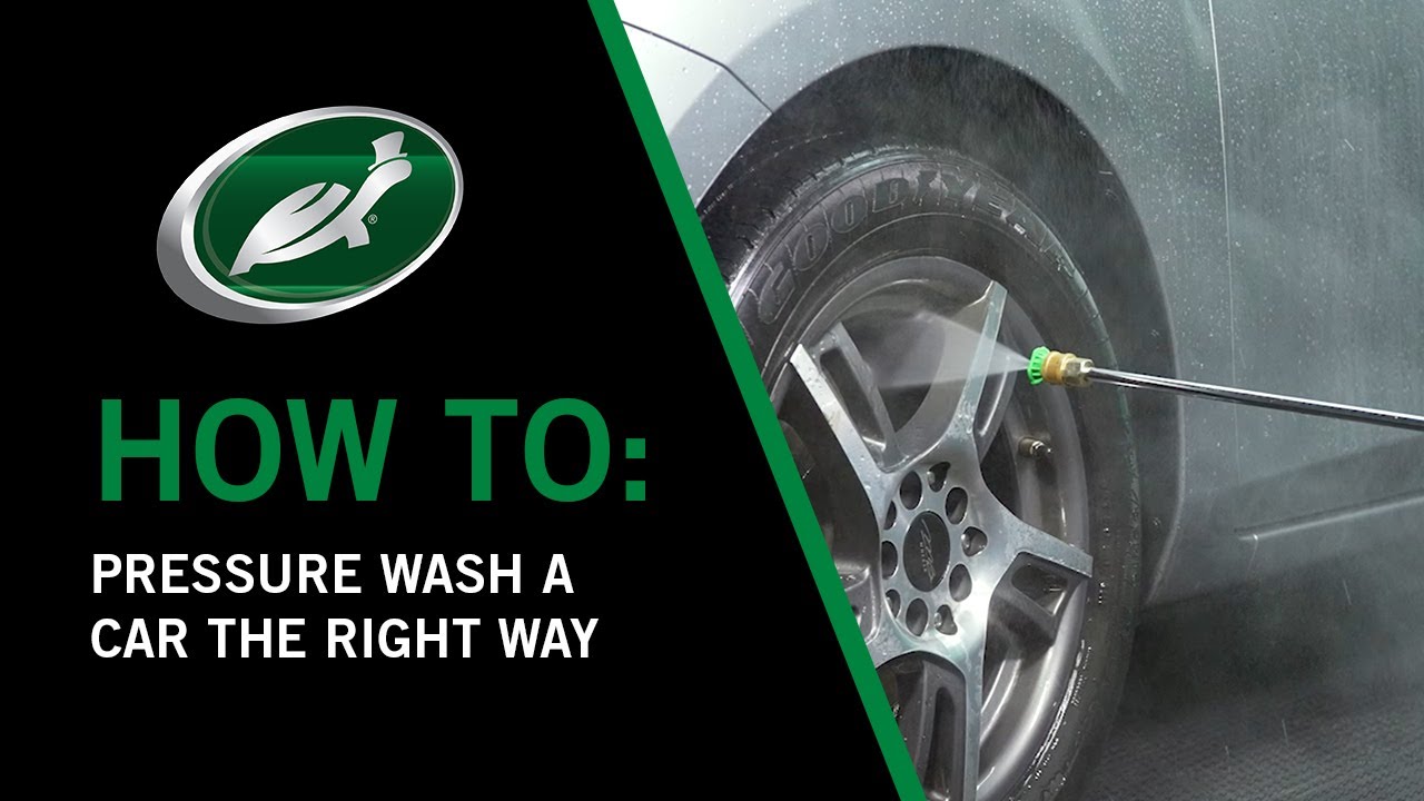 How To Pressure Wash A Car The Right Way