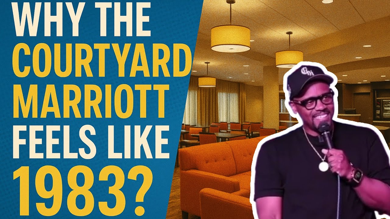 Why Courtyard Marriott Feels Like 1983 😂