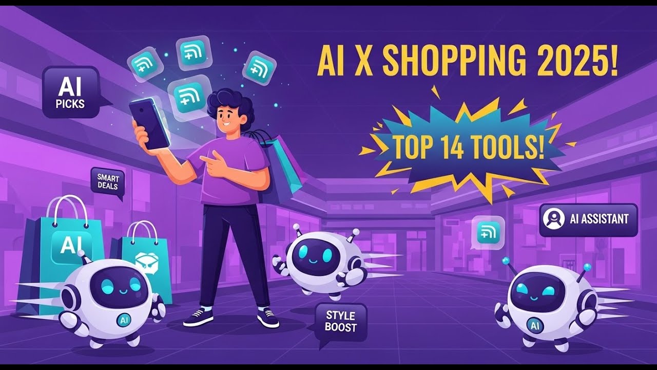 14 AI Shopping Assistants You NEED to Try in 2025! 🛒🤖