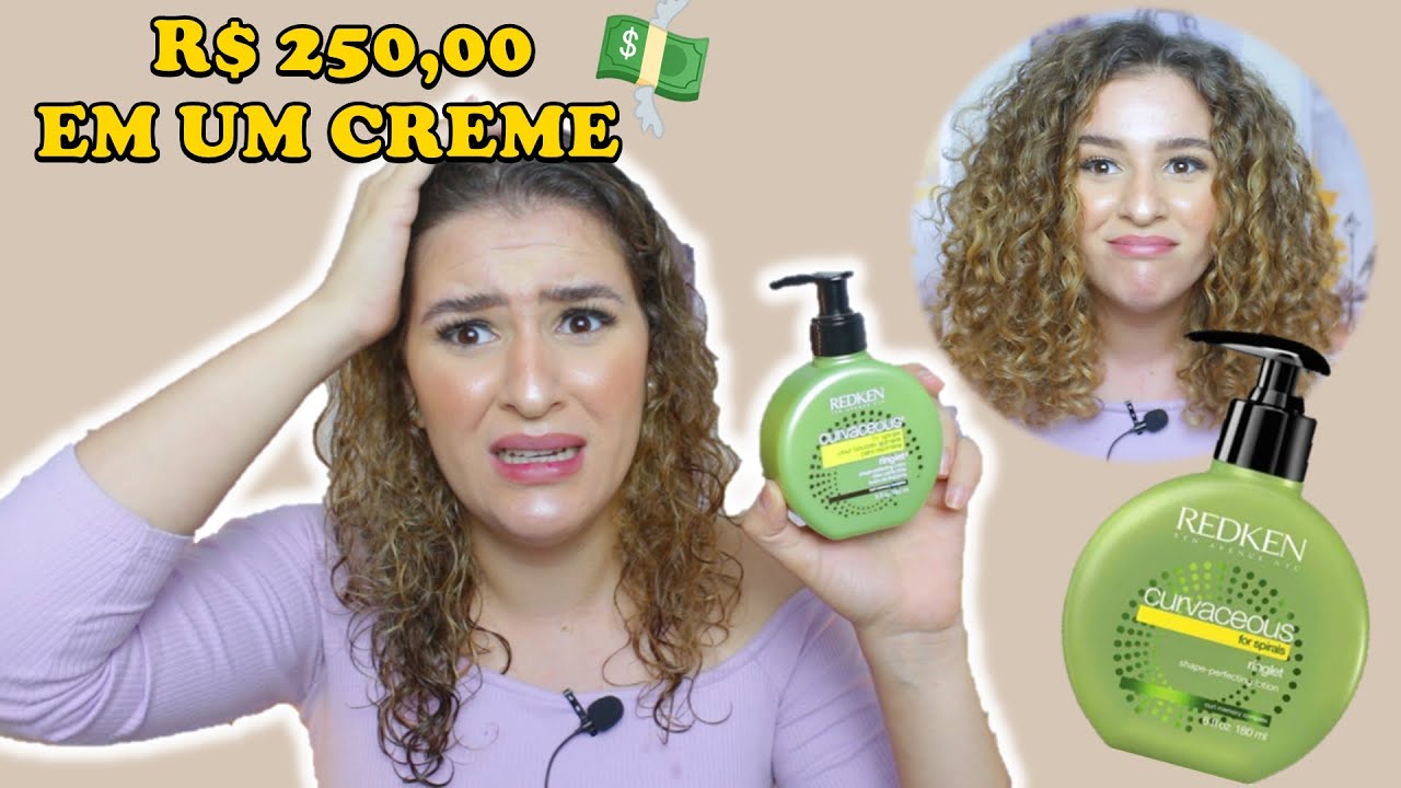 PRIMEIRAS IMPRESSÕES: REDKEN CURVACEOUS! (O CREME MAIS CARO DA MINHA VIDA)