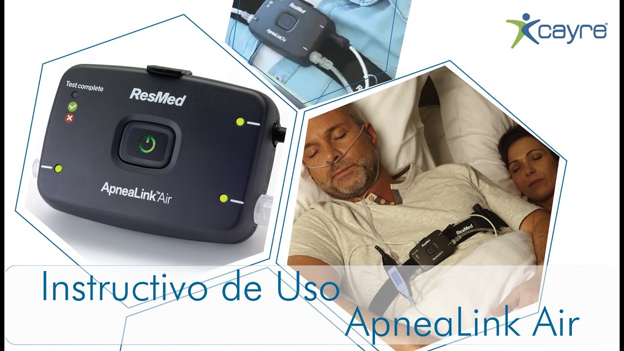 Programa Medicina de Sueño Cayre IPS - Instructivo para pacientes ApneaLink.
