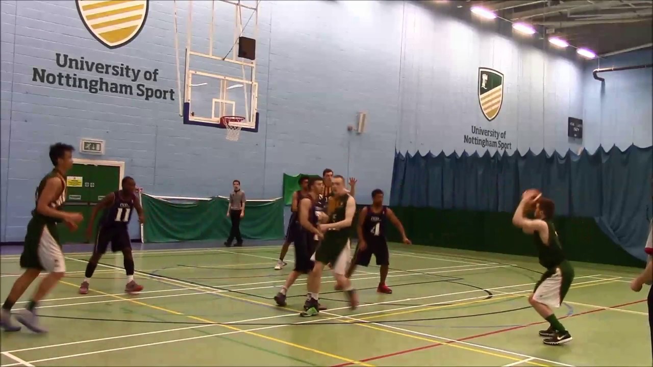 University of Nottingham Men's Basketball 2nds Vs Aston 6-2-16 (BUCs Cup)