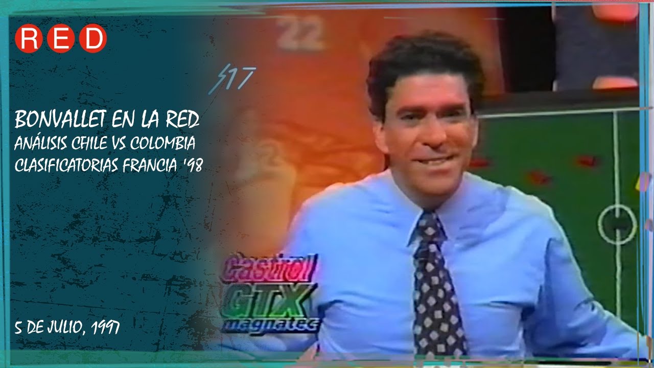 Bonvallet en La Red: Análisis Chile 4-1 Colombia 1997 - Clasificatorias Francia '98