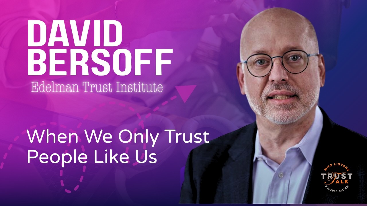 When We Only Trust People Like Us