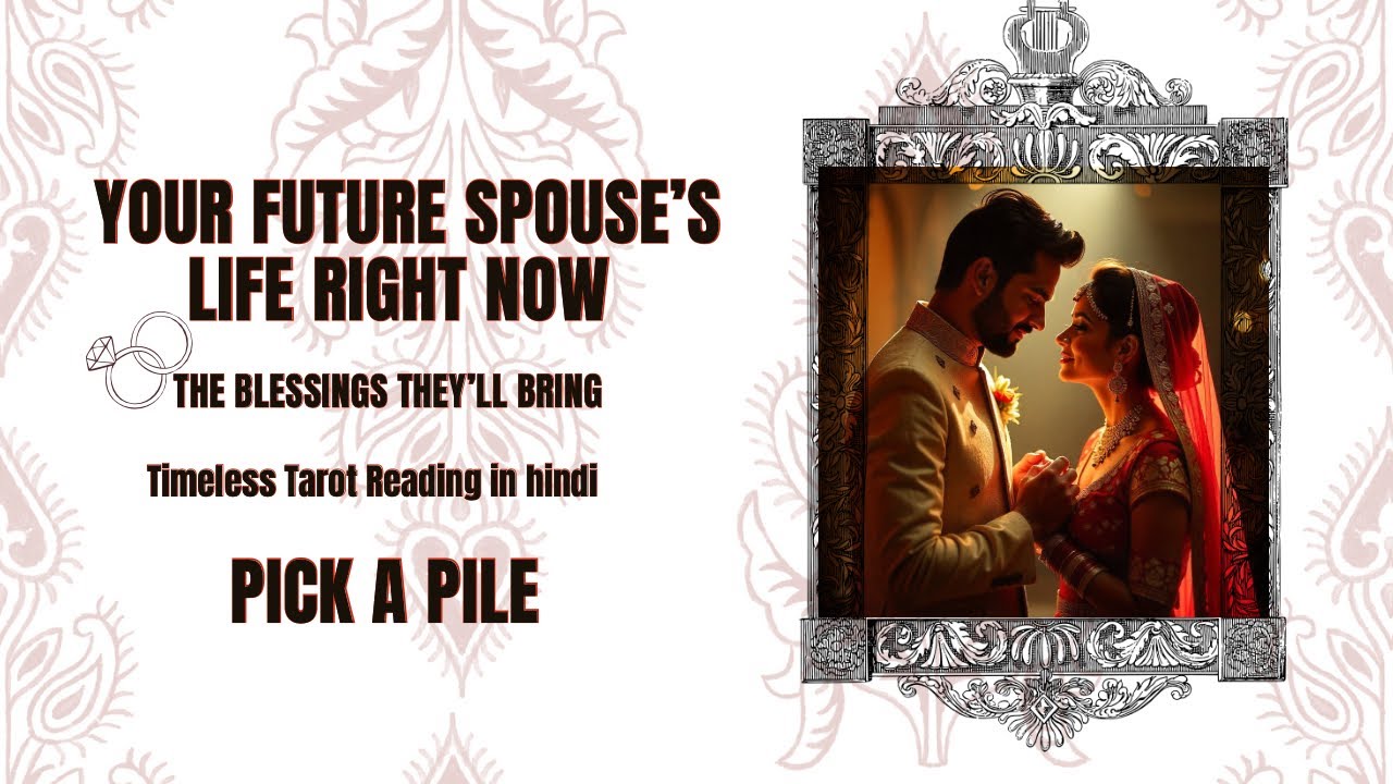 Your Future Spouse’s Current Life, Blessings & message 4 U💌Timeless Hindi Tarot Reading🌙Pick a card