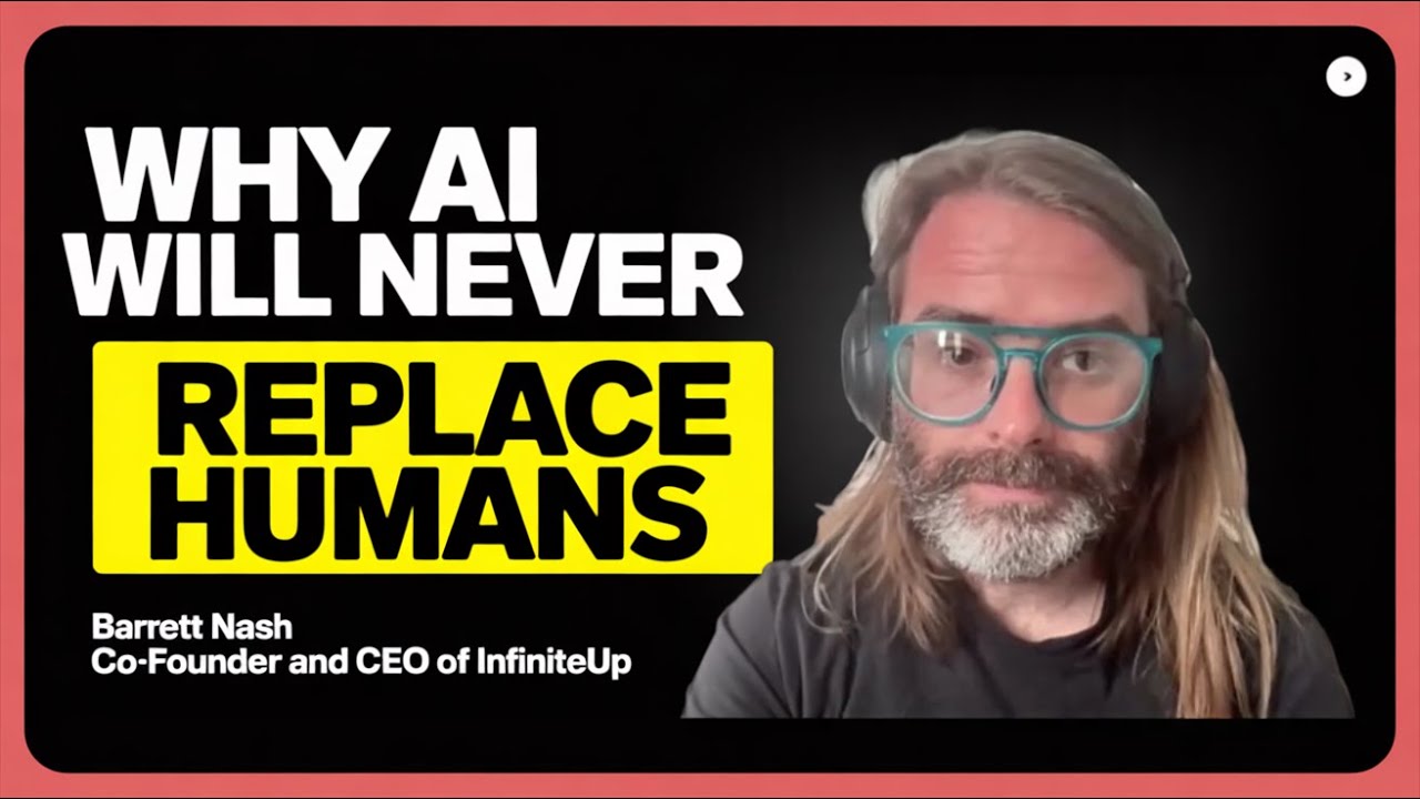 Startups, No-Code & Why AI Won’t Replace Humans | Barrett Nash Co-founder of InfiniteUp #ai #nocode