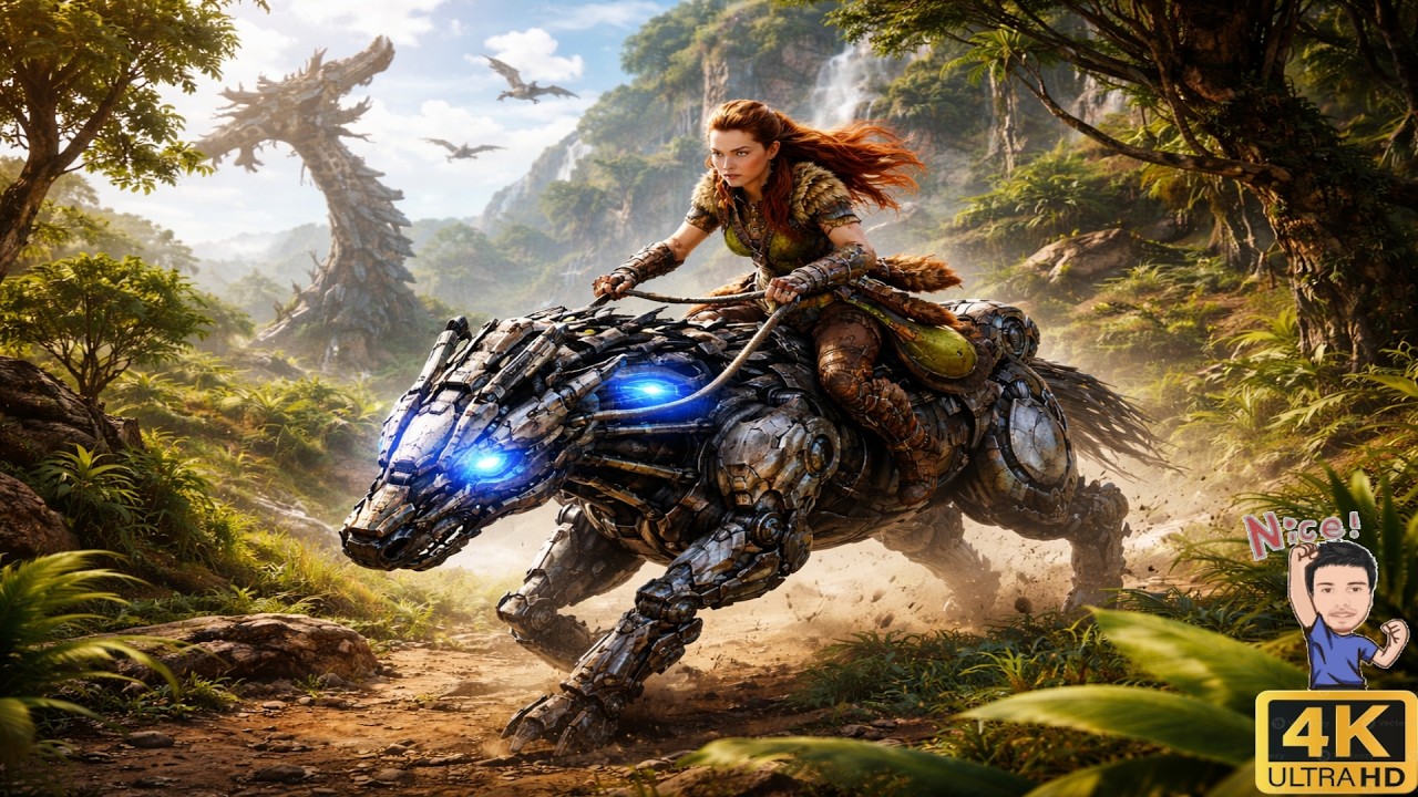 Horizon Forbidden West: Epi 2,  Imersivo gameplay, 4k,