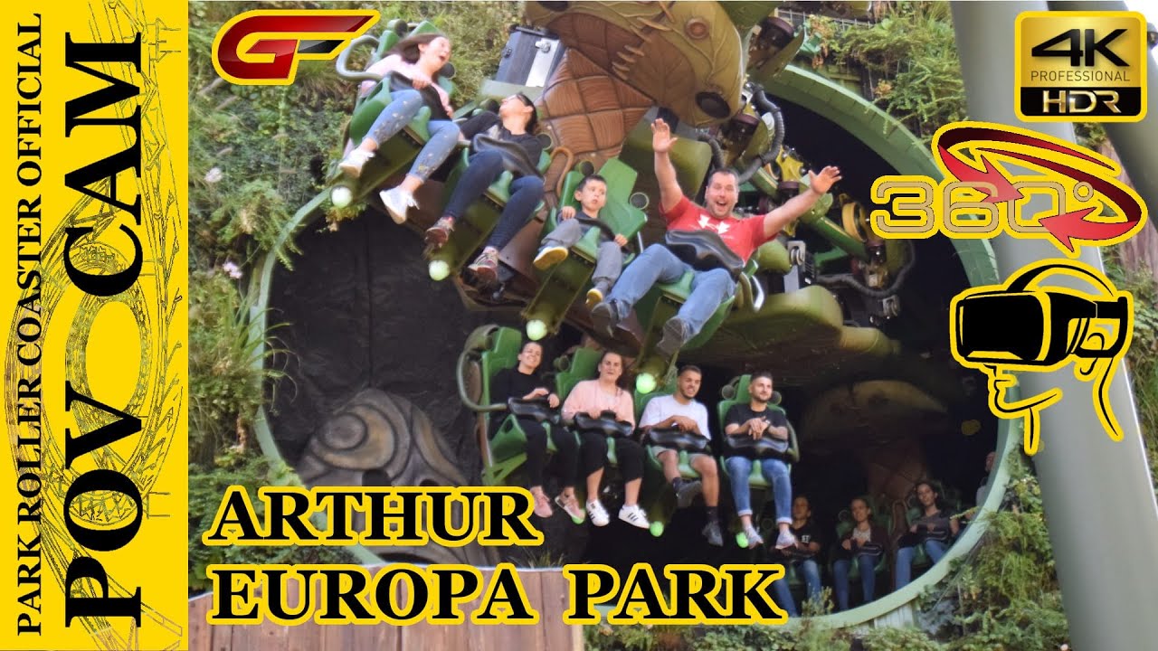 ARTHUR - On Ride / POV CAM - 360° - Europa Park