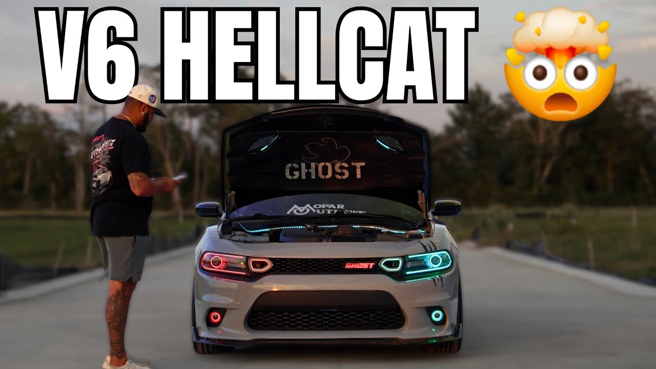 How To Make Your Dodge Charger V6 Look Like A Hellcat.