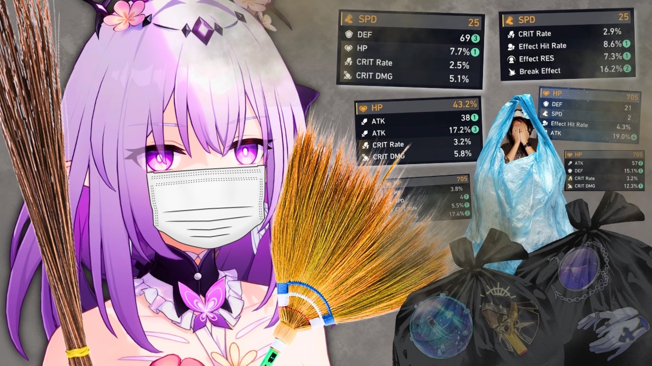 Cleaning Up My F2P HSR Account Was a DISASTER.