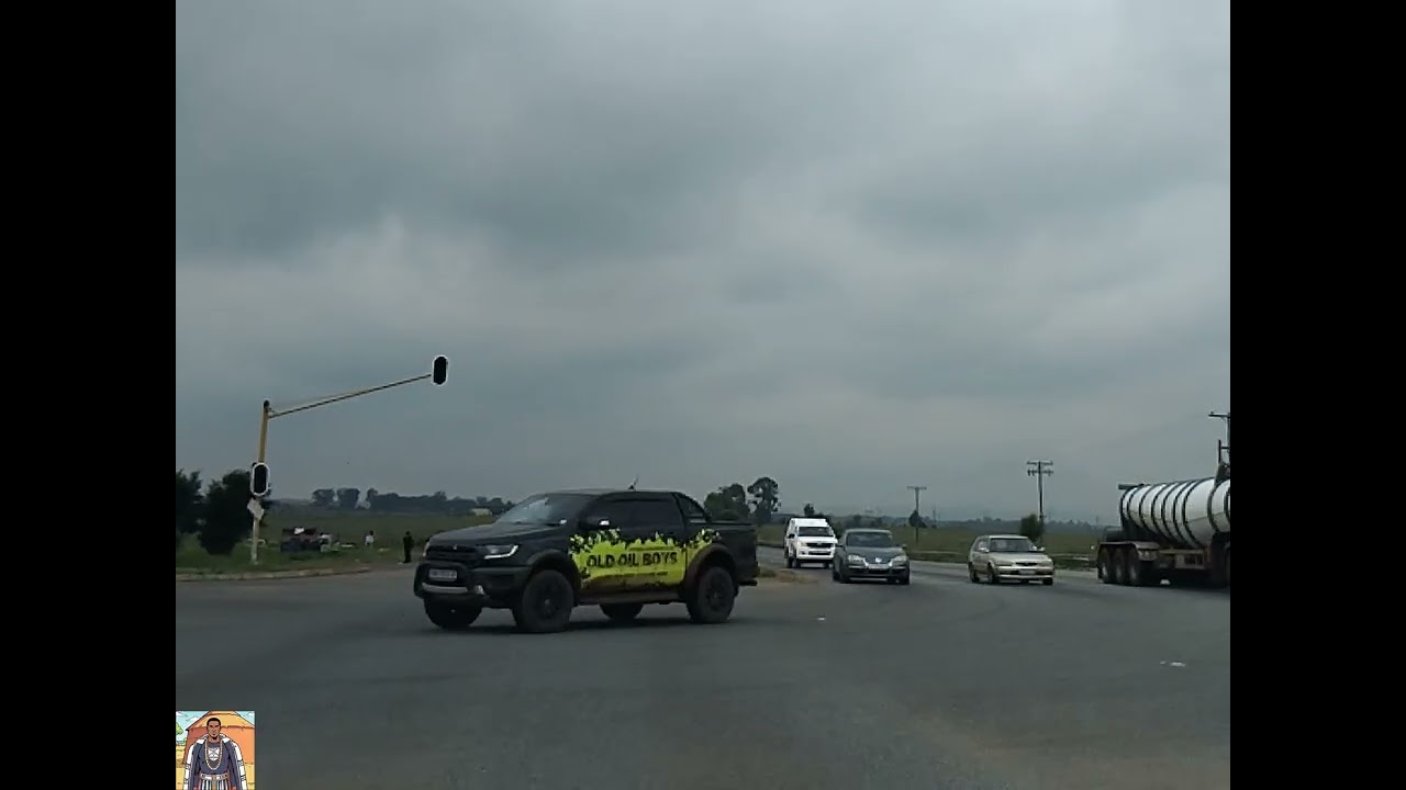 Drive from Westonaria South Africa listening to @_SMWX #road #travel #roadtrip #explore