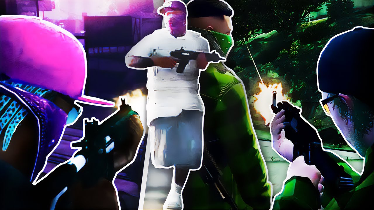 FAMILIES VS BALLAS E VAGOS DISPUTA DE TERRITÓRIO! (guerra de gang's) | GTA RP KAMIKAZE