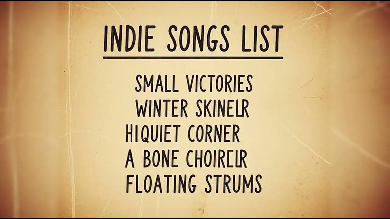 Emotional Indie Songs for Late Nights 🌙💔
