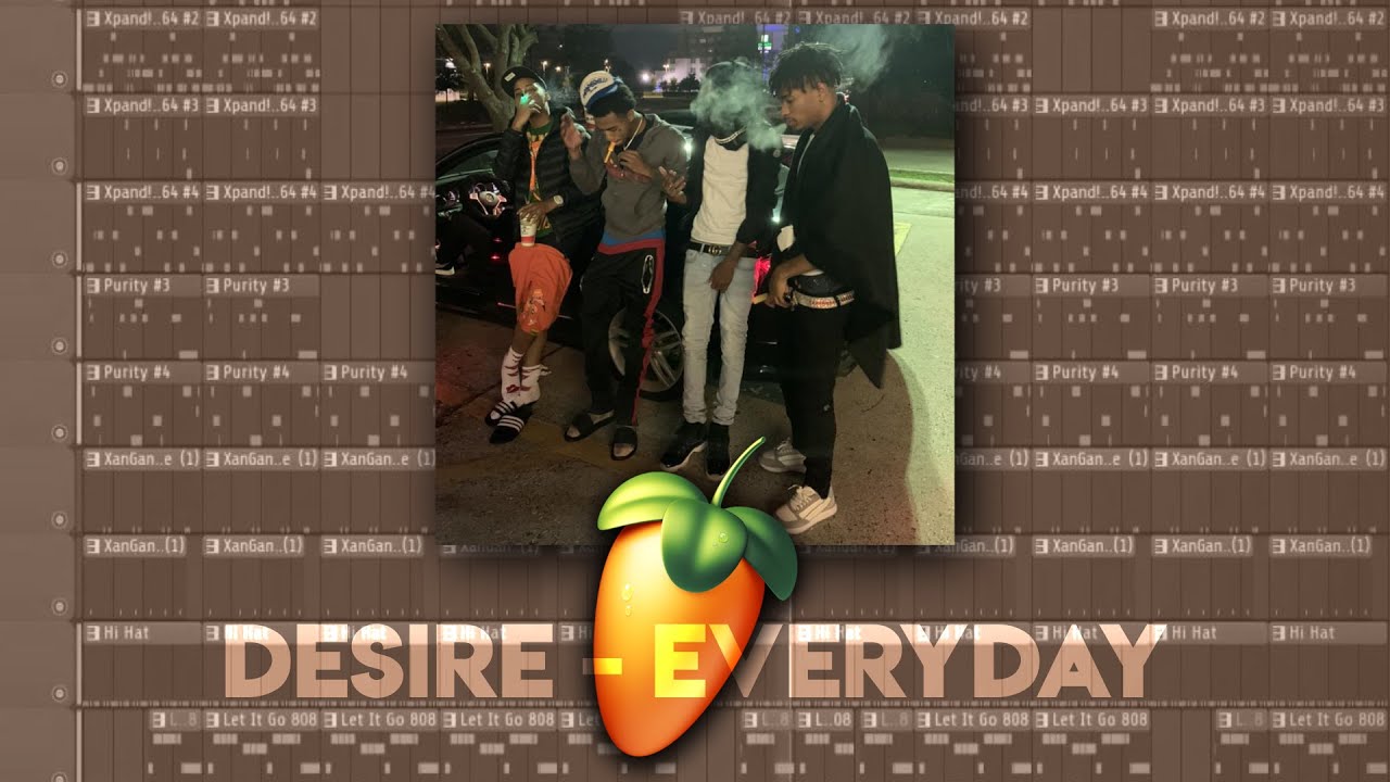 Desire - Everyday (ft. Summrs & Iayze) FL Studio Remake / Instrumental Tutorial + FLP Download
