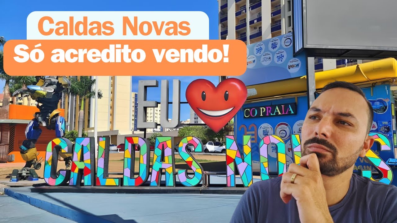 Caldas Novas Além dos Parque Aquáticos, só vendo para crer