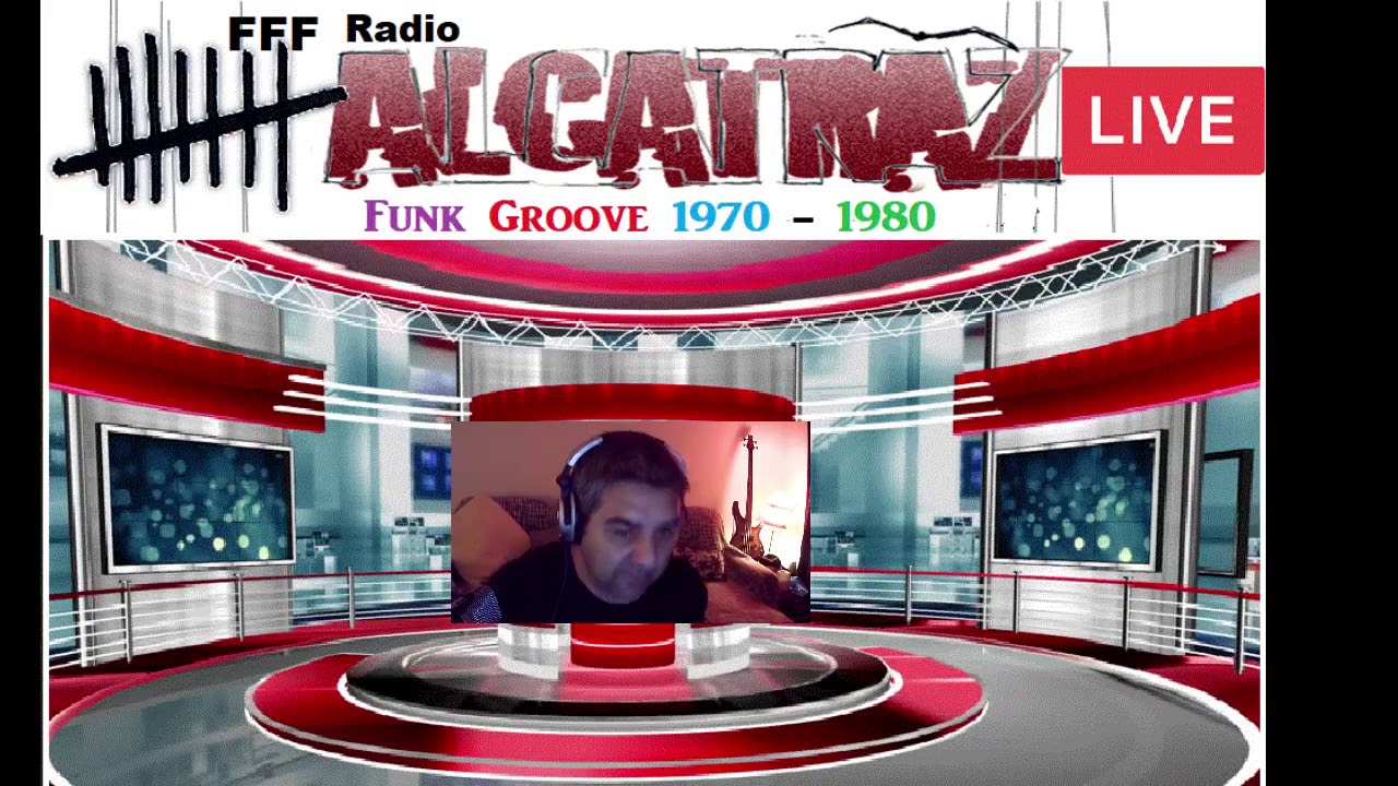 Radio Alcatraz LIVE  1  Funk groove 1970   1980