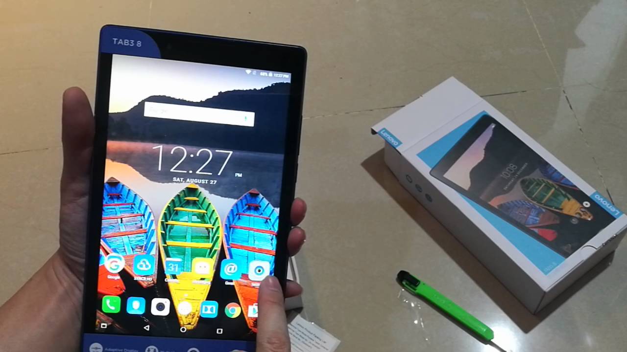Lenovo Tab3 8 Malaysia - Unboxing, first impression and review