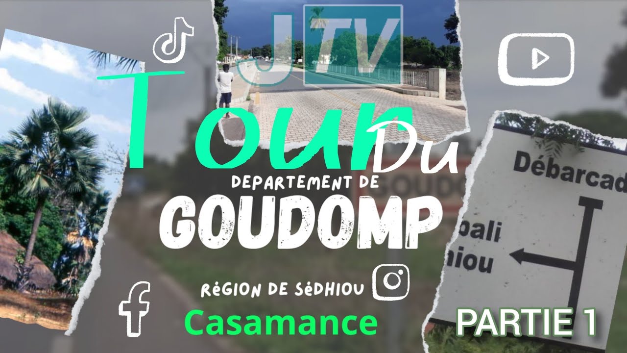Tour de la Région de Sédhiou département de Goudomp  #casamance #senegal #découverte