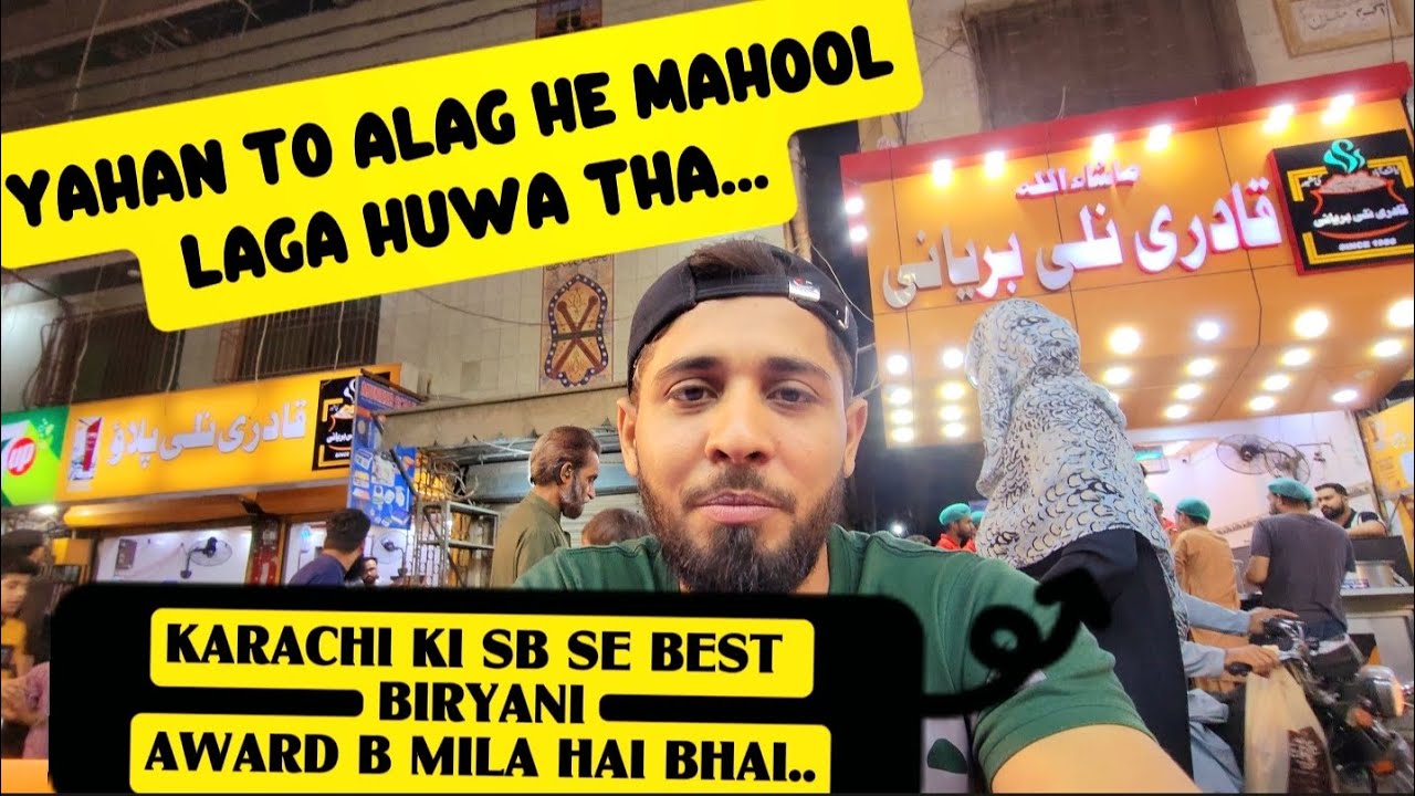 Karachi ki best biryani | Biryani Competition | Lekin yahan pe ak bara issue hai | Honest review |