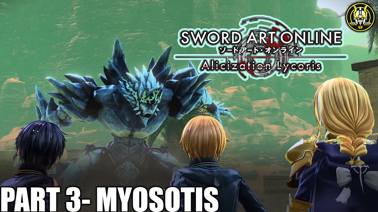 Ice King Hielzig appears! | Sword Art Online Alicization Lycoris- Myosotis walkthrough part #3