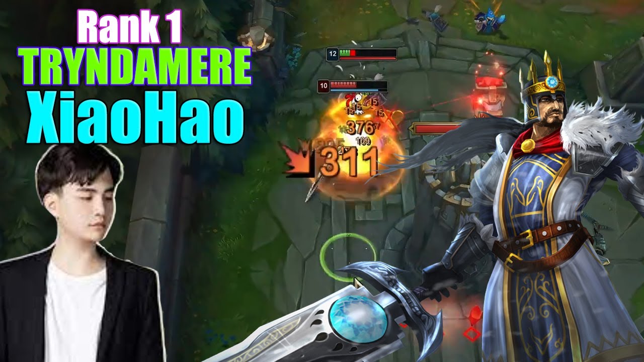 RANK 1 TRYNDAMERE - XIAOHAO TRYNDAMERE VS SETT - XIAOHAO STREAM
