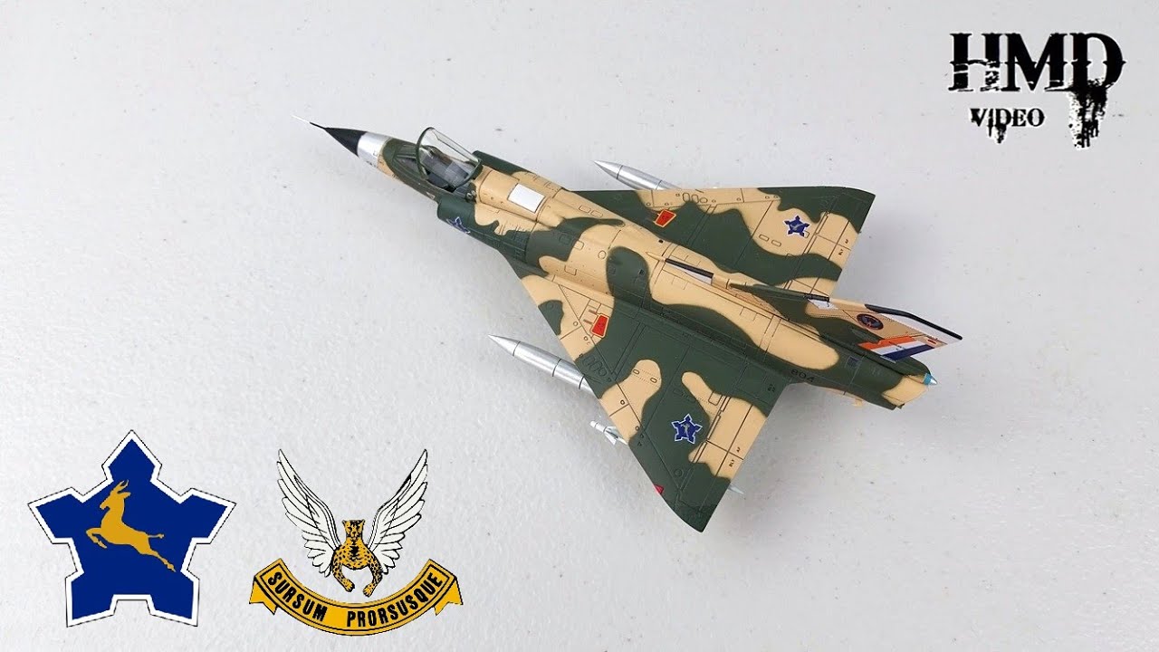 Dassault Mirage IIICZ,  SAAF No.2 Sqn "Flying Cheetahs", Panzerkampf  1:72 Diecast Model Review