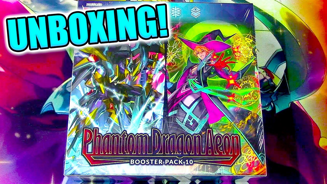 Unboxing V Booster Set 10: Phantom Dragon Aeon!! | Cardfight!! Vanguard