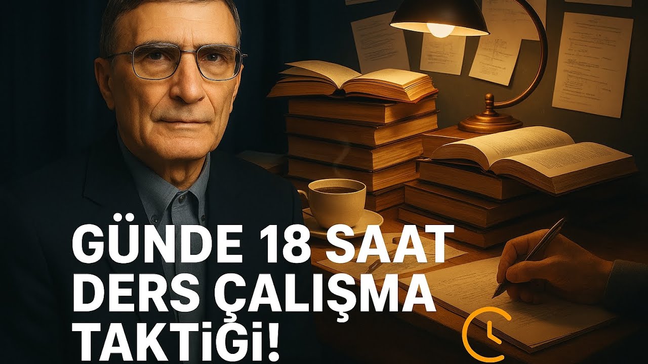 Aziz Sancar'ın Sırrı: Günde 18 Saat Ders Çalışma Taktiği!