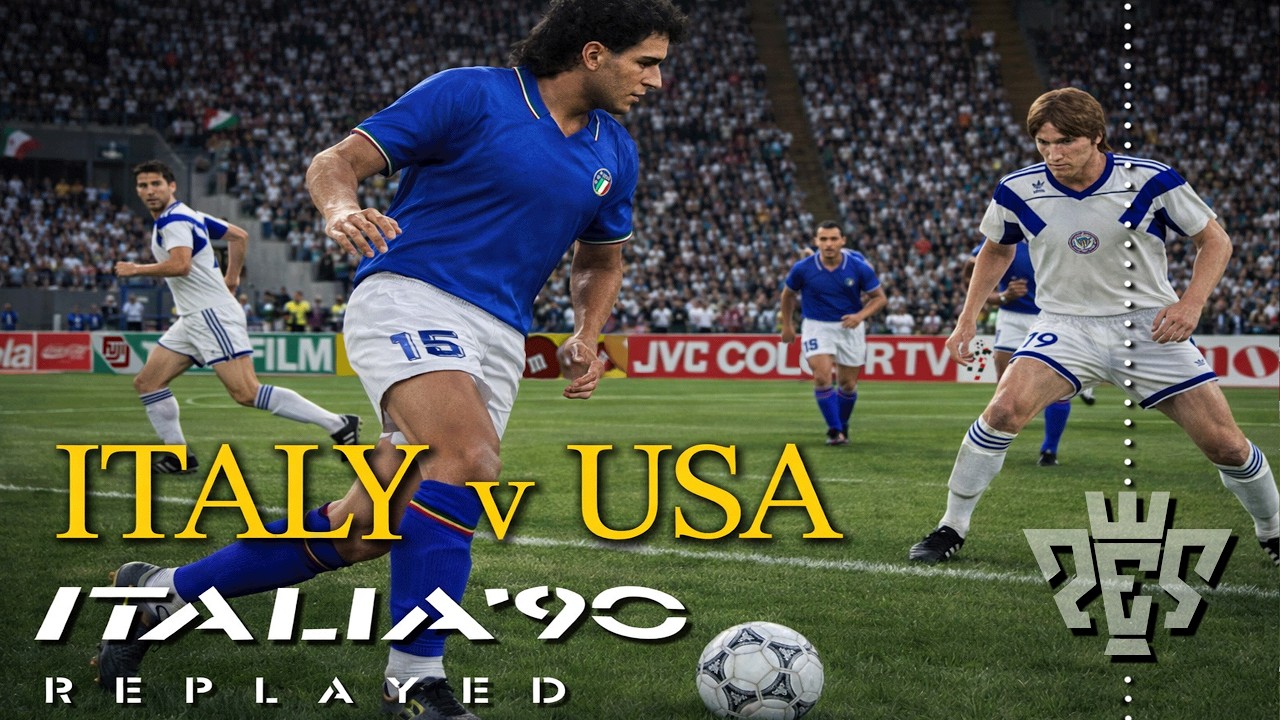 Italy v USA - PES 2021 - Italia '90