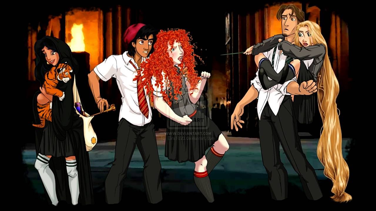 Disney Hogwarts students
