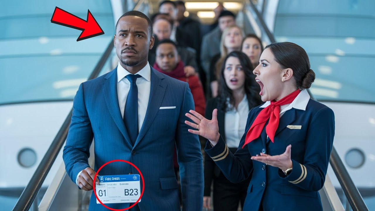 Flight Attendant Doubts Black Passenger’s Ticket — He Freezes All Airline Funding Within the Hour
