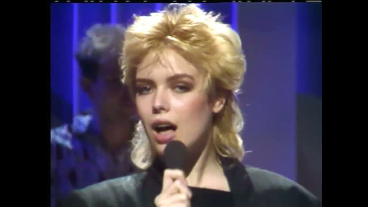 Kim Wilde dancing in the dark on Harty 15 11,1983