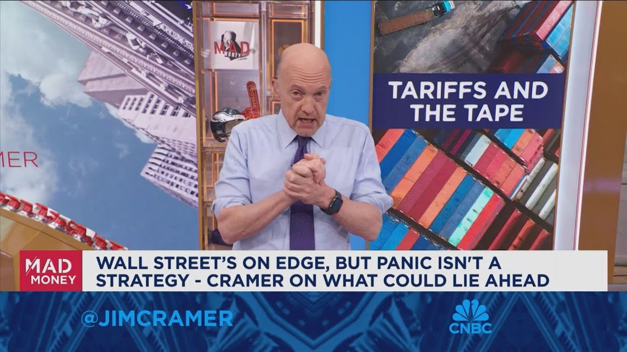 Jim Cramer talks how Pres. Trump's tariffs are impacting the markets