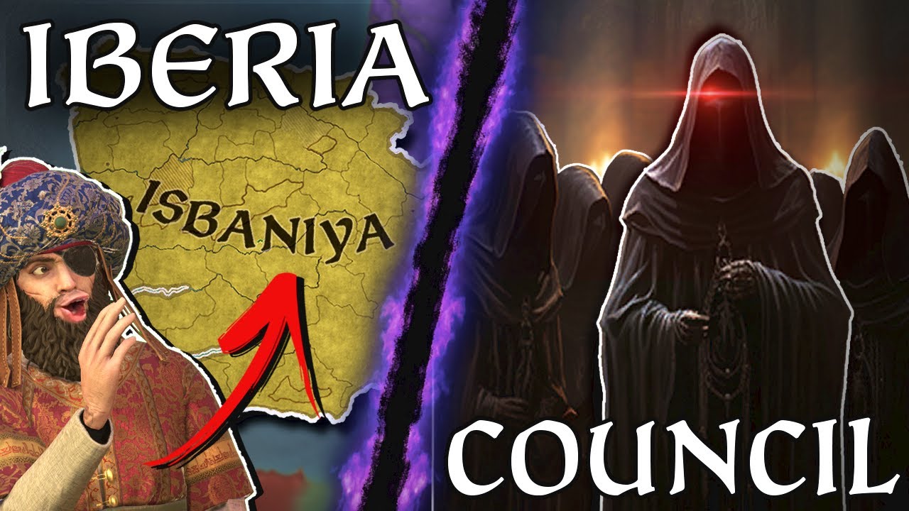 I United IBERIA with a SECRET SHADOW COUNCIL in Crusader Kings 3