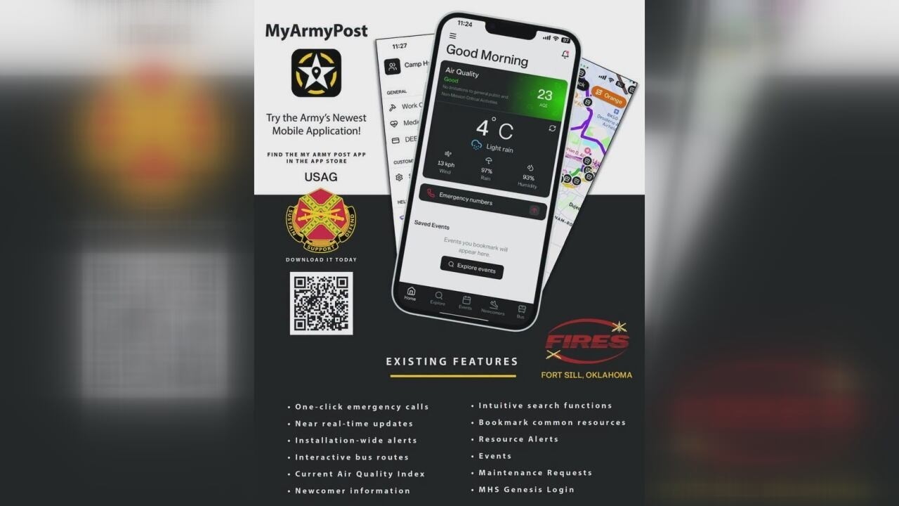 My Army Post app fills information gap as Fort Sill MWR ends social media presence