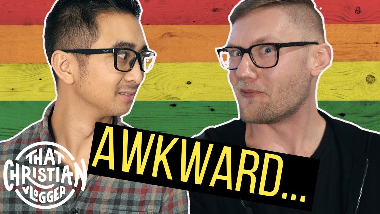An AWKWARD conversation with a GAY Christian... 😳