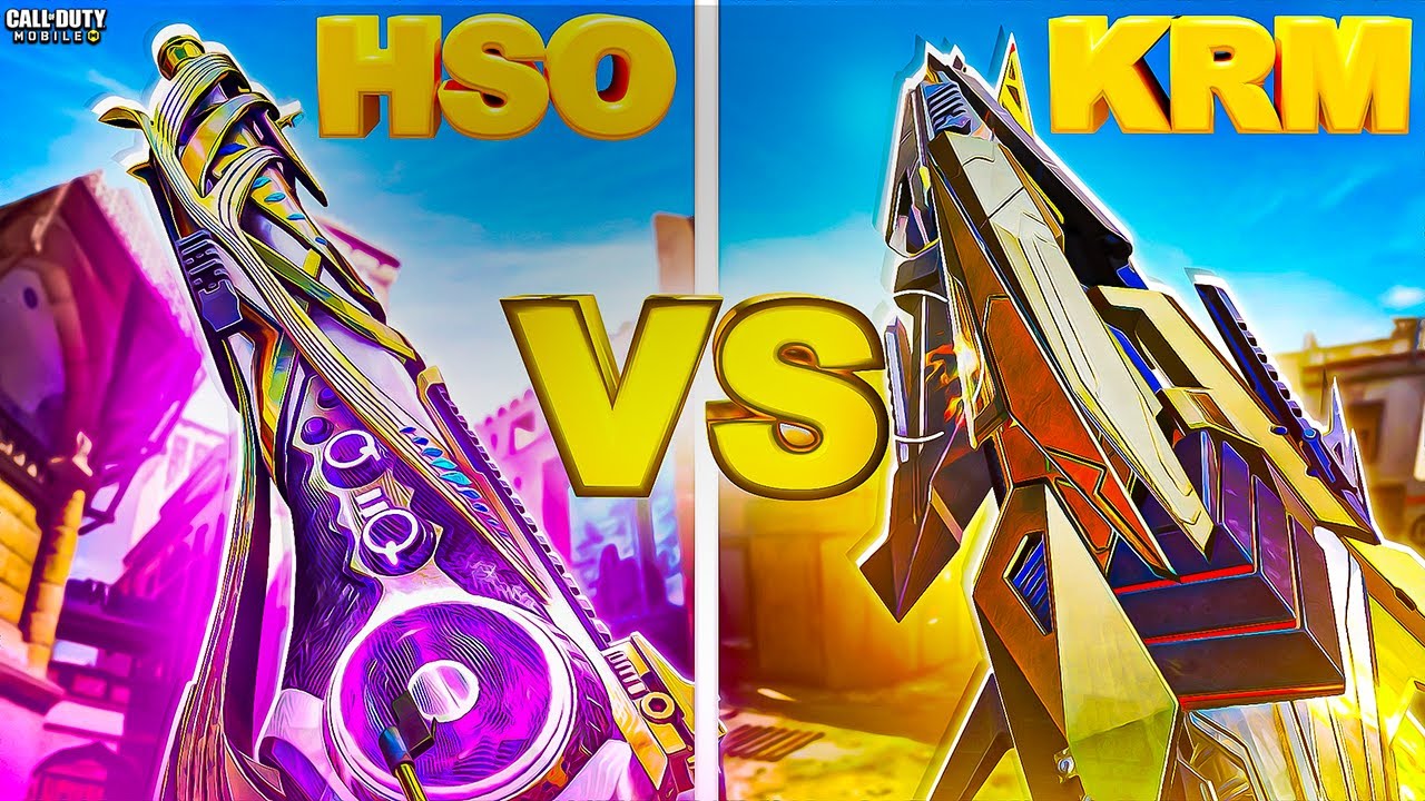 LEGENDARY HSO VS LEGENDARY KRM! WHICH IS BETTER IN CODM??
