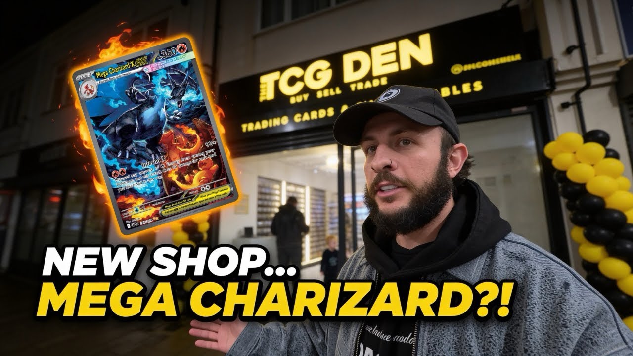 NEW SHOP… MEGA CHARIZARD!? 