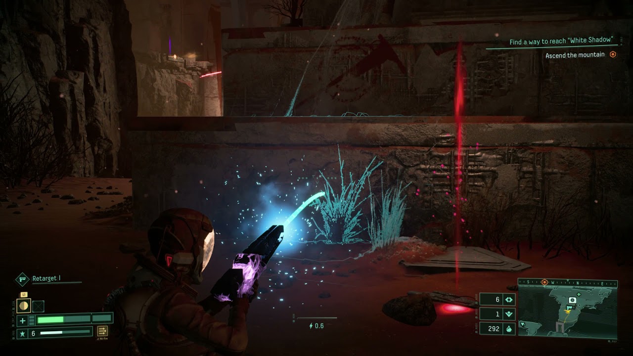 Returnal - Biome 2 Run #9: Reach The Foot of The Mountain: Hollow Seeker Weapon Acquired Gameplay