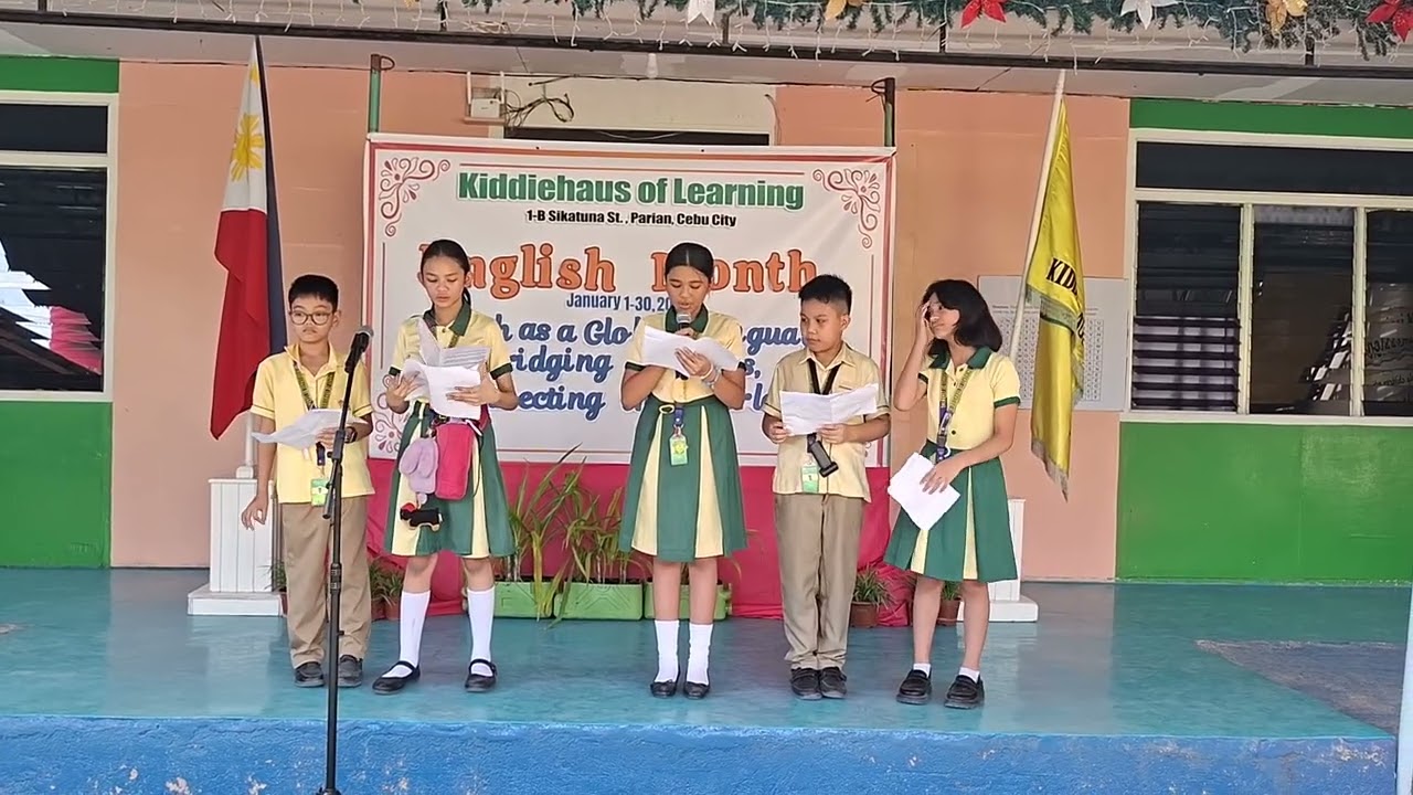 English Month 2026- Newscasting (Grade 4) 
