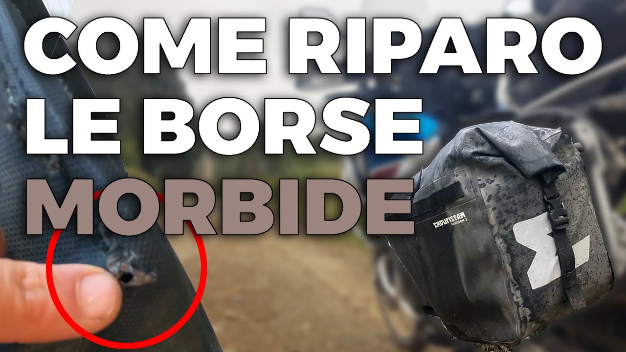 Come ho riparato le Enduristan Monsoon 3 (€ 290) con un kit da € 24 dopo una lenta caduta su asfalto