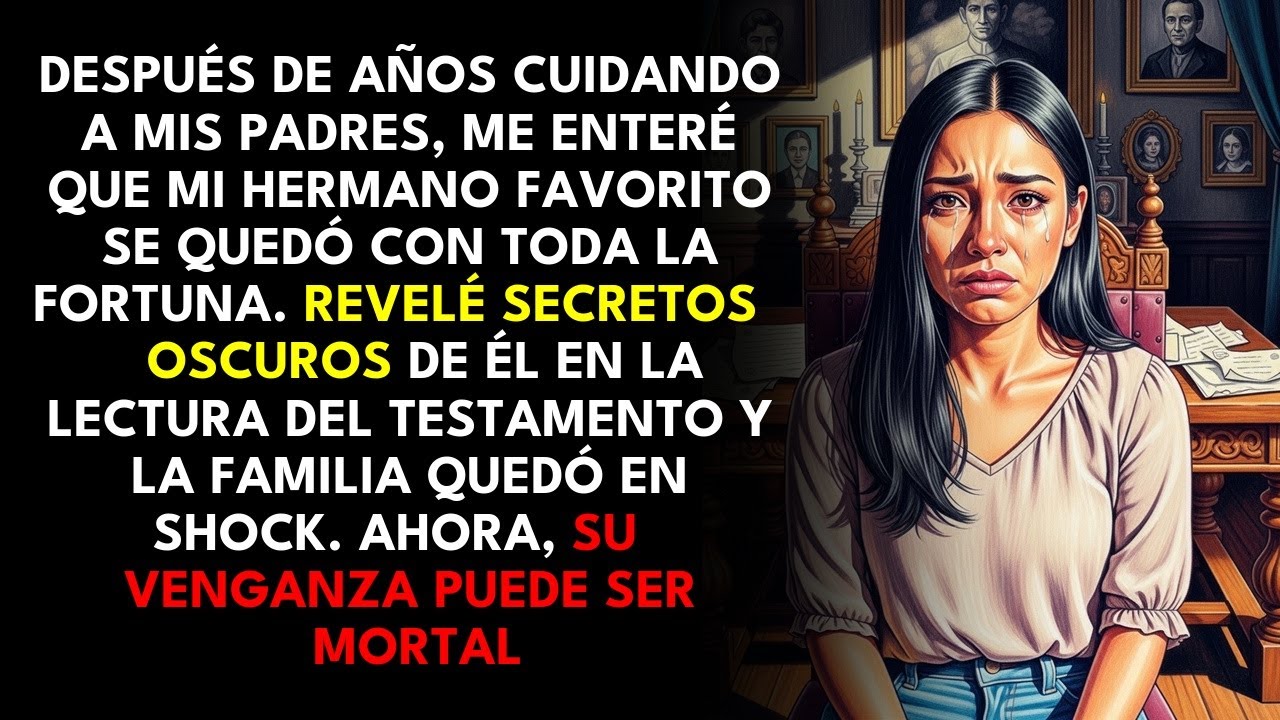 Cuidé de ellos toda mi vida, pero al final, él se quedó con todo... y yo revelé la verdad...