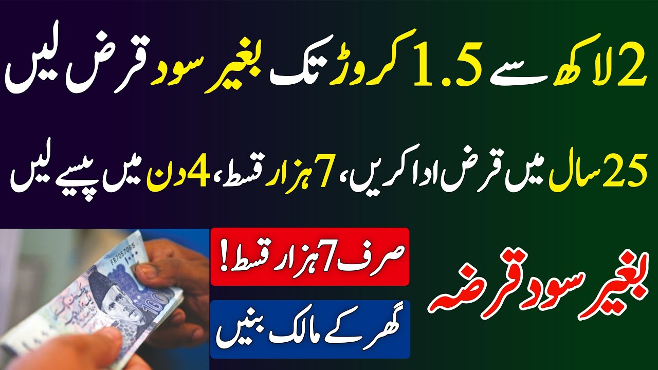 Islamic Bank Loan 2025 | 0% Interest Loan up to 1.5 Crore for Business & Salary Persons