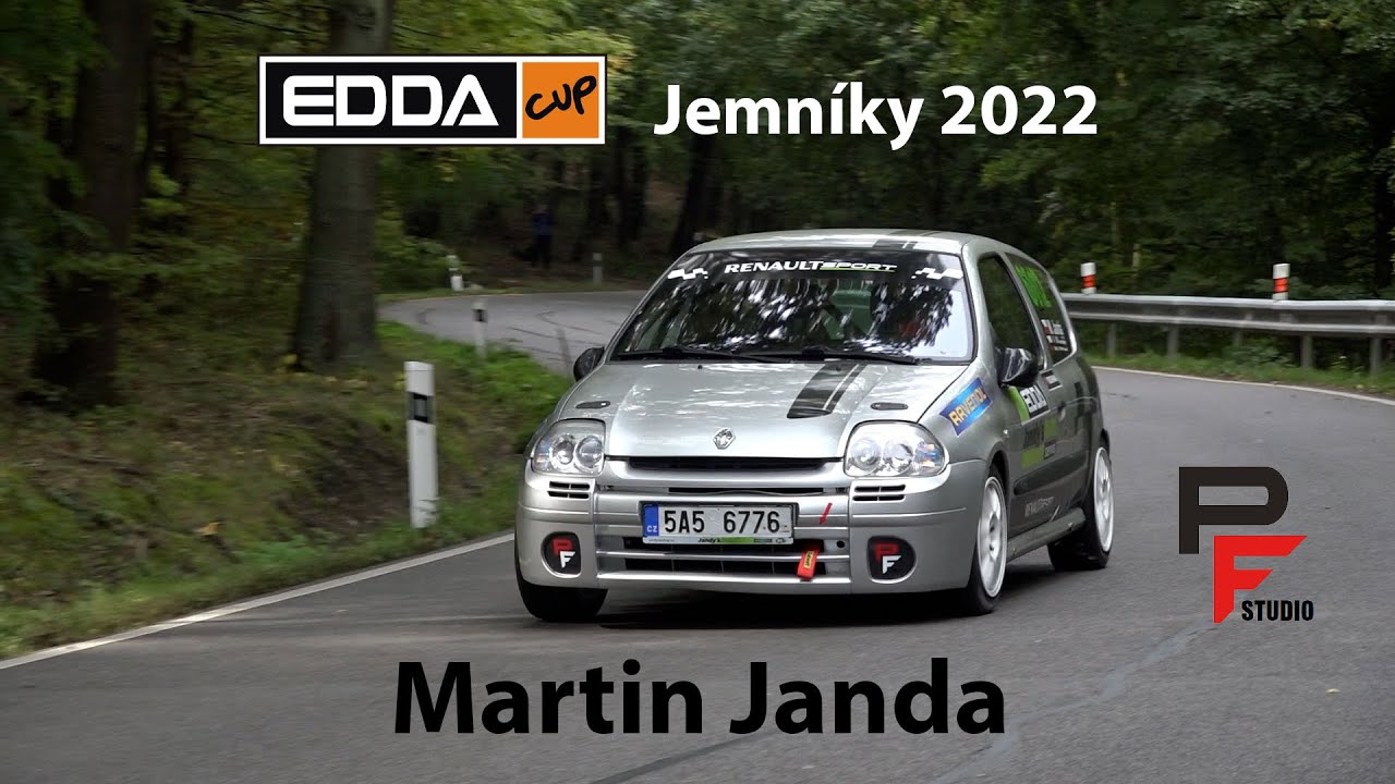 Martin Janda - Renault Clio Sport - EDDA CUP Jemníky 2022