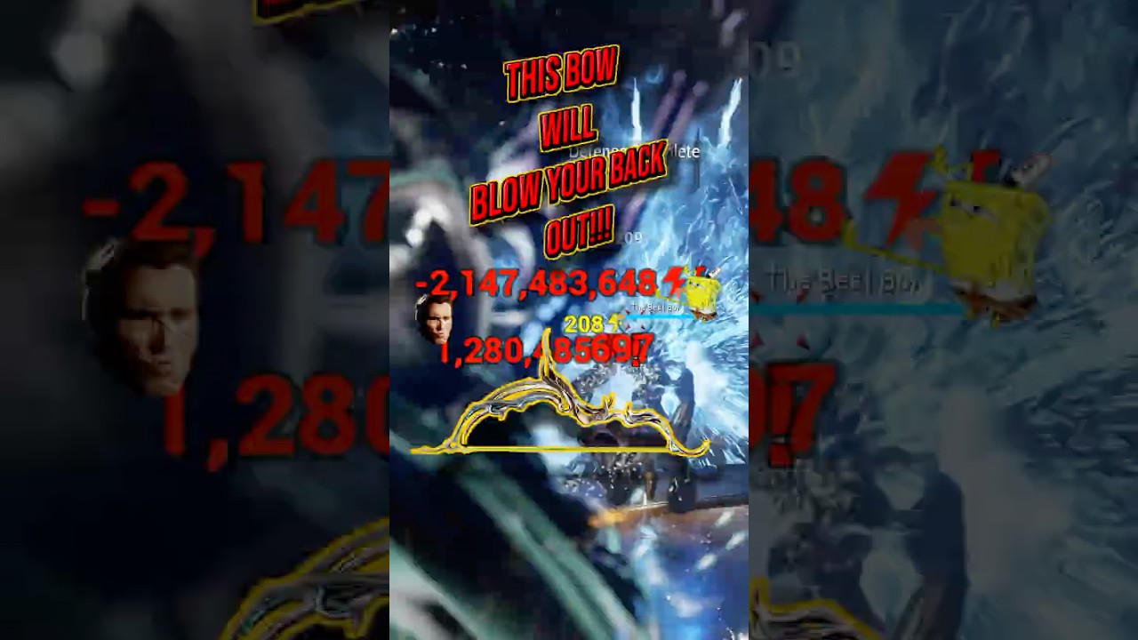 This Bow Does TOO MUCH DAMAGE! #warframe #shorts