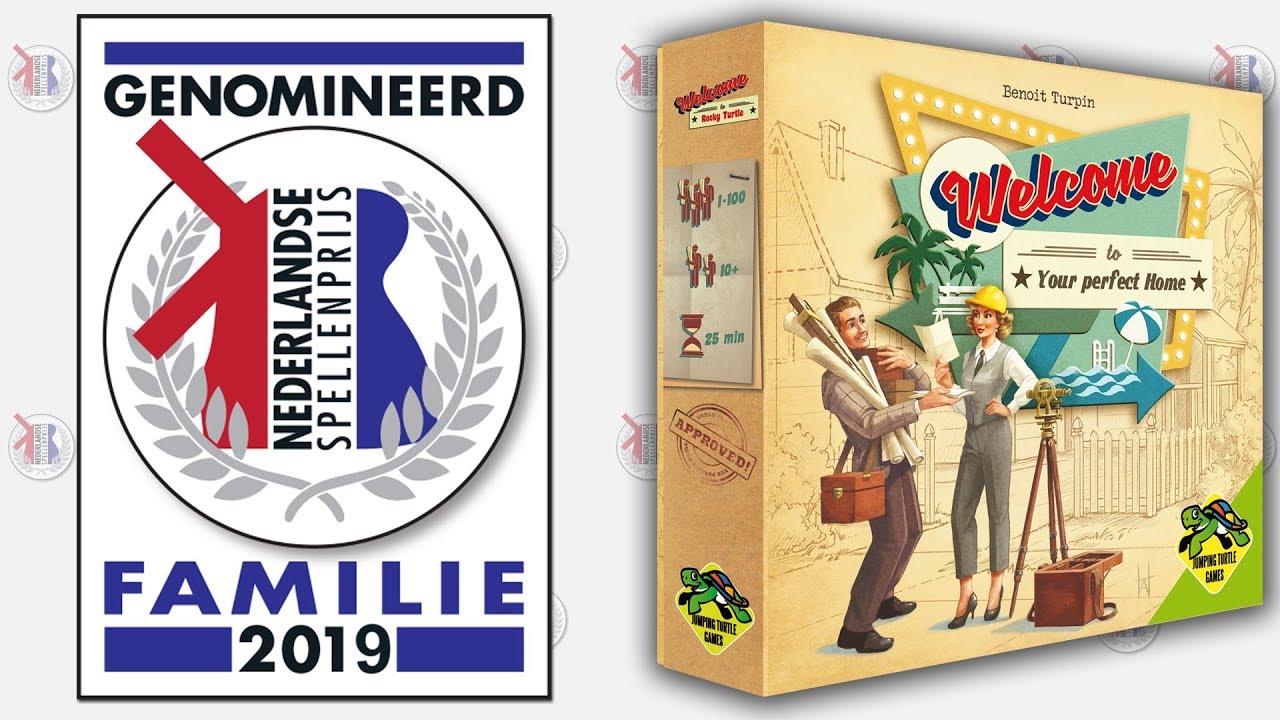 Nederlandse Spellenprijs Nominatie 2019: Welcome to...