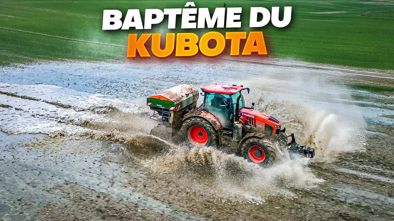 EPANDAGE D'ENGRAIS EN CONDITIONS EXTRÊMES !