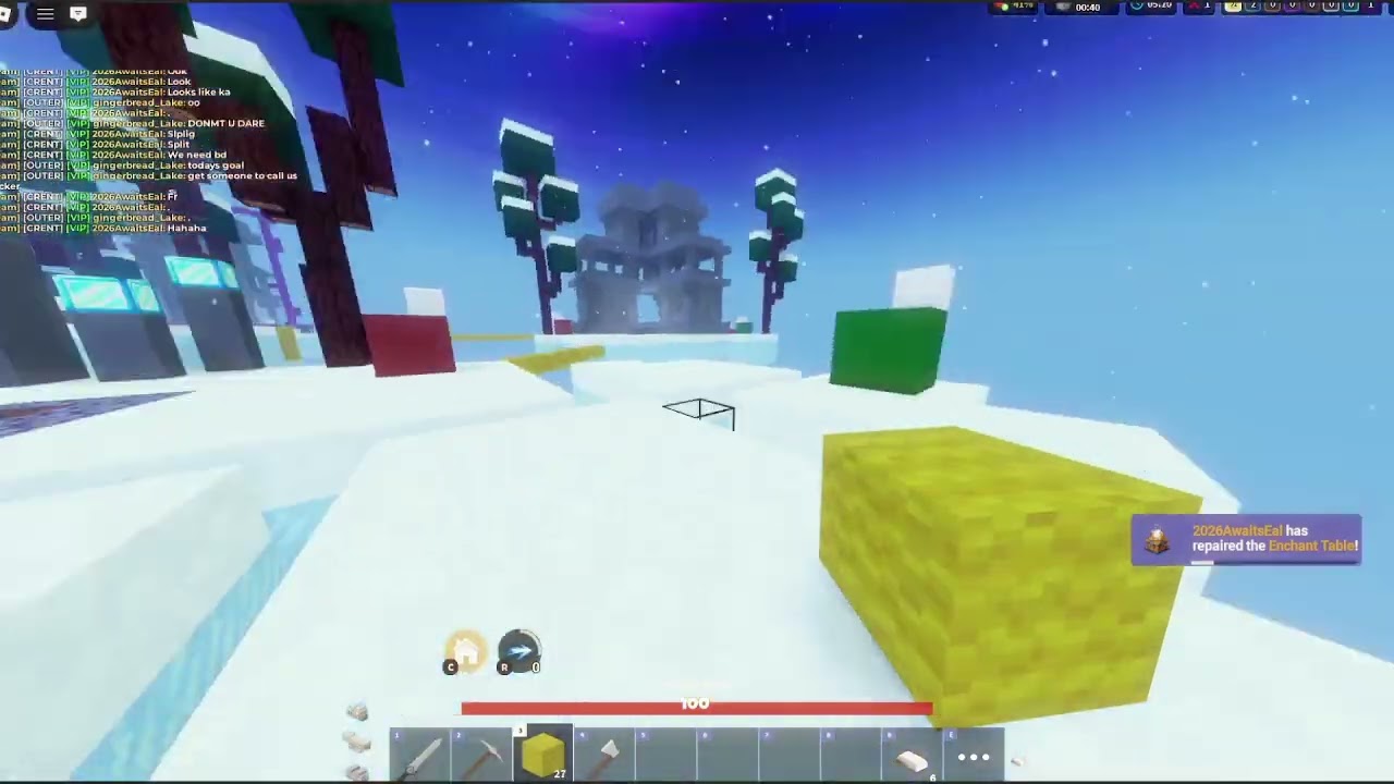 This animation makes you look like a HACKER (Roblox bedwars) With eal